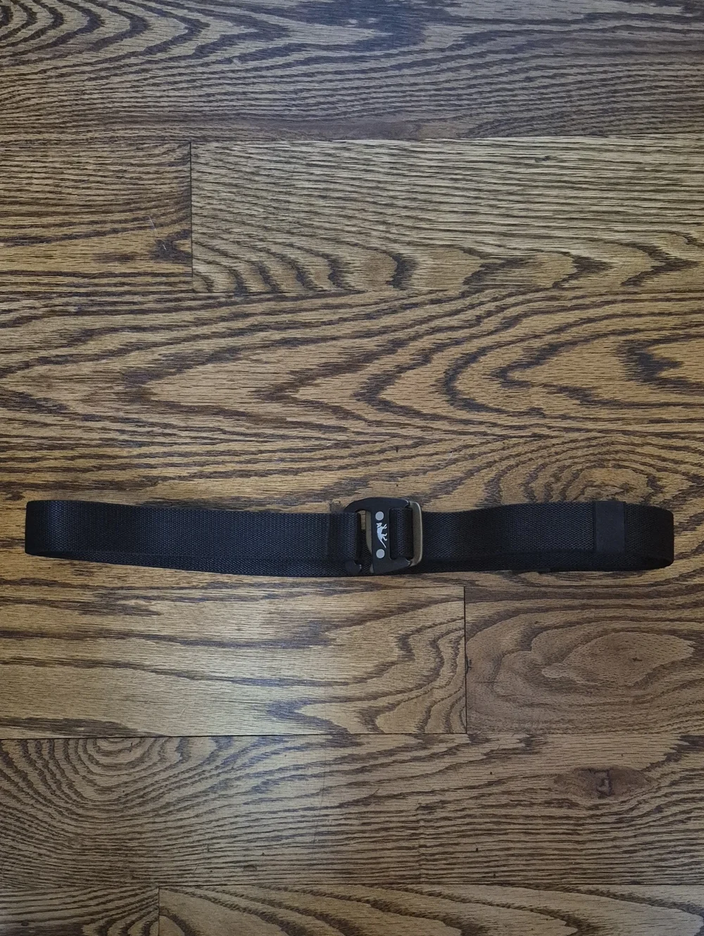 NWOT! Tasmanian Tiger Tactical Stretch Web Belt Black with Metal Buckle